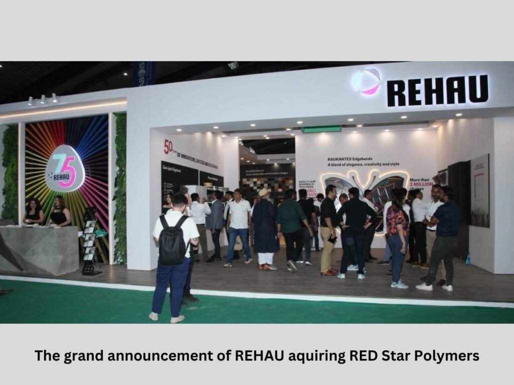 REHAU Marks successful showcase at Indiawood 2024 : Unveils strategic Acquisition and Innovative Product Launches - Business - PNN Digital REHAU Marks successful showcase at Indiawood 2024 : Unveils strategic Acquisition and Innovative Product Launches - Setting New Standards: REHAU's Cutting-Edge Solutions and Market Expansion Shine at India's Premier Event - PNN Digital